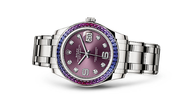 Charming Sapphires UK Rolex Oyster Perpetual Pearlmaster Replica Watches Are Best Gifts For Women