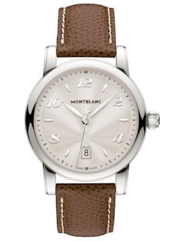 Perfectly deducing the classical design style, with the eye-catching appearance, this replica Montblanc attracted a lot of businessmen.