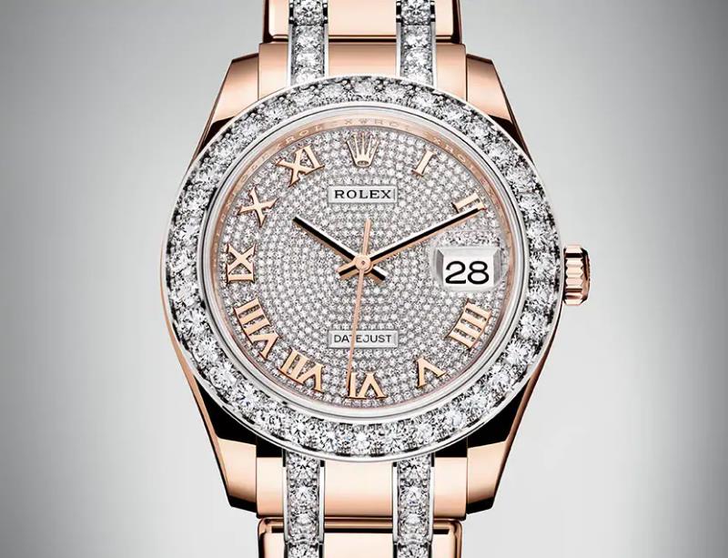 UK Fabulous Replica Rolex Pearlmaster 81285 Watches For Females