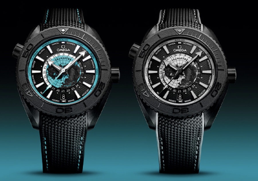 1:1 UK Perfect Omega’s New Planet Ocean Fake Watches Combines World Time And Deep-Sea Capabilities In A Ceramic Beast